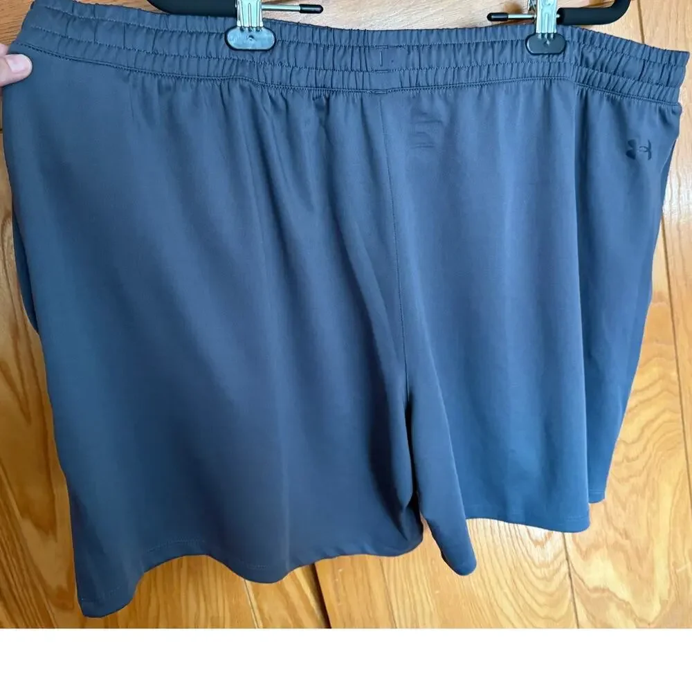 NWT Men's Under Armour Motion Shorts - Grey 3XL (Loose Fit)